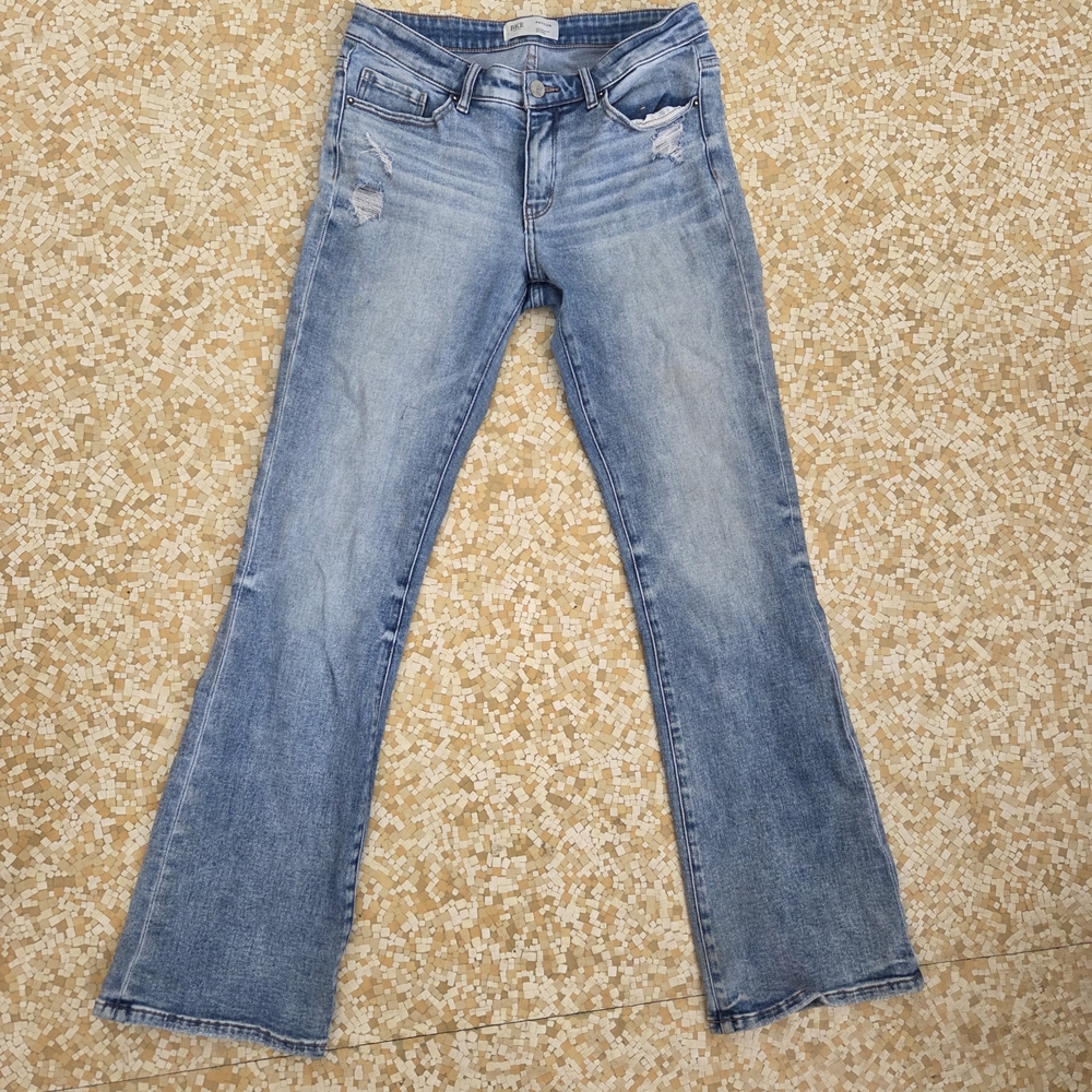 BKE Women's Light Blue Boot Cut Jeans
